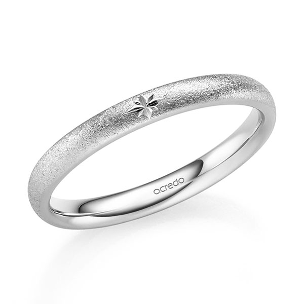 Trouwringen - Wit goud - S-1350-1