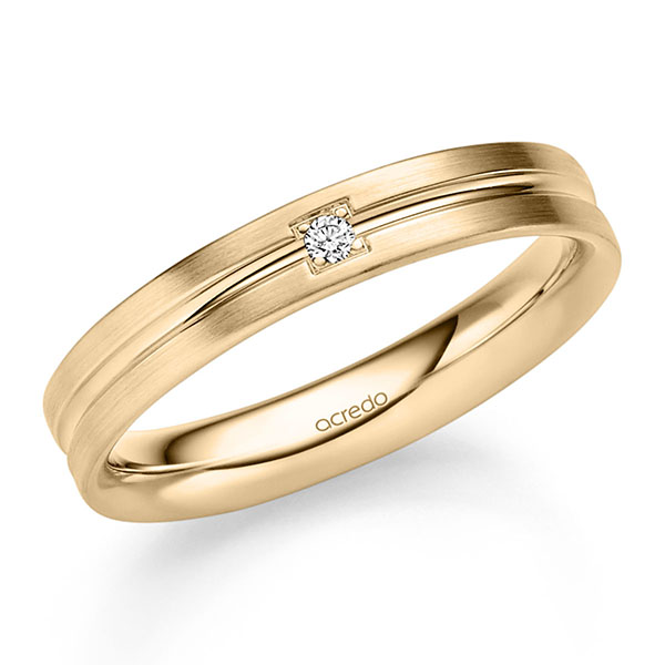 Trouwringen - Rosé goud - S-1322-3