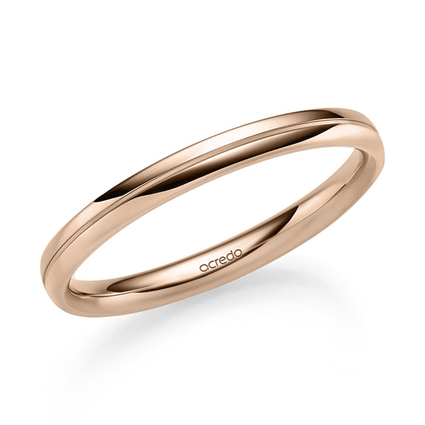 Trouwringen - Rood goud - A-2540-8
