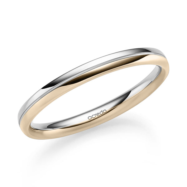 Trouwringen - Signature Goud/Wit goud - A-2540-4