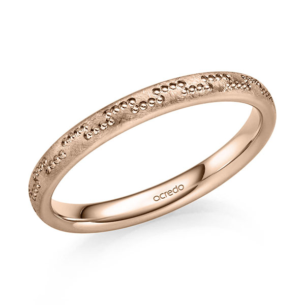Trouwringen - Rood goud - S-1351-5