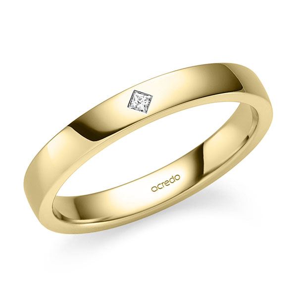 Trouwringen - Geel goud - S-1369-4