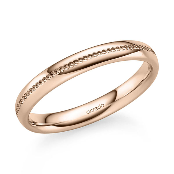 Trouwringen - Rood goud - S-1353-5