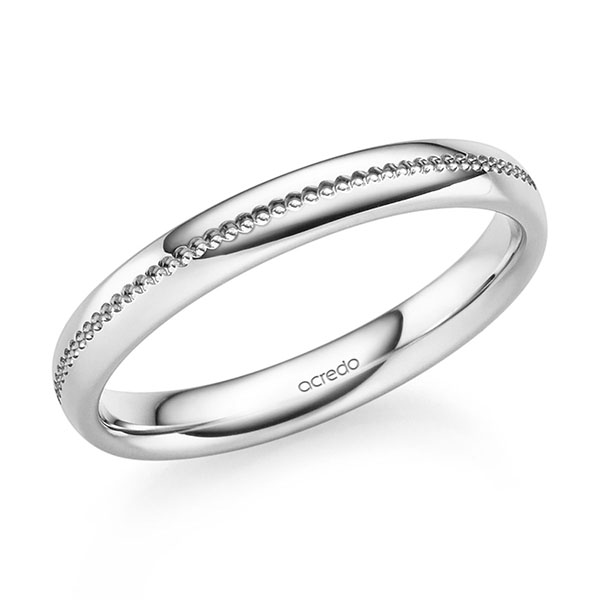 Trouwringen - Wit goud - S-1353-1