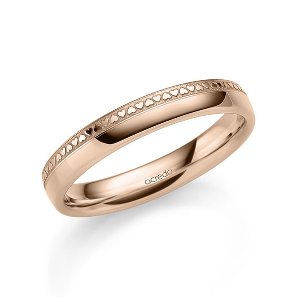 Trouwringen - Rood goud - A-2375-30