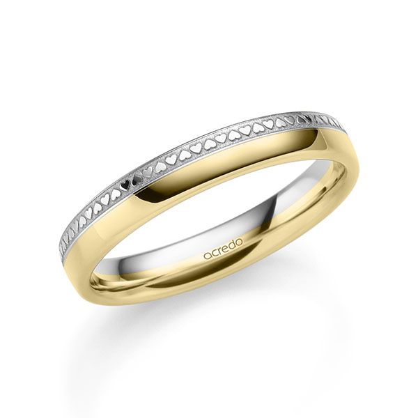 Trouwringen - Geel goud/Wit goud - A-2375-22