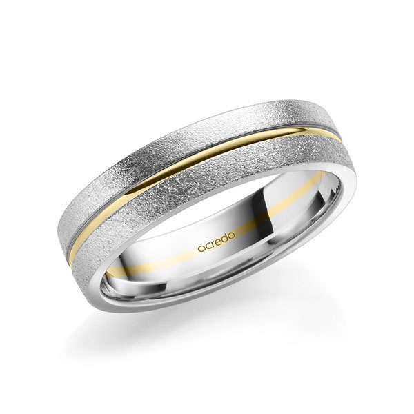 Trouwringen - Geel goud/Wit goud - A-2187-10