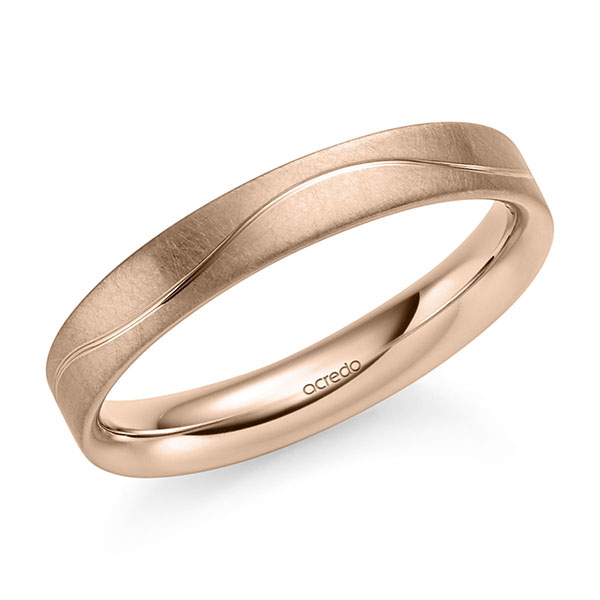 Trouwringen - Rood goud - S-1370-5