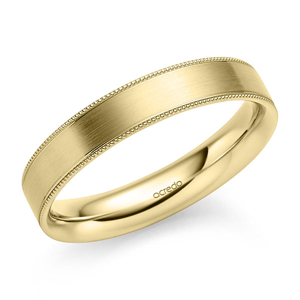 Trouwringen - Geel goud - S-1372-4