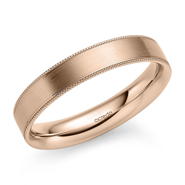 Trouwringen - Rood goud - S-1372-5