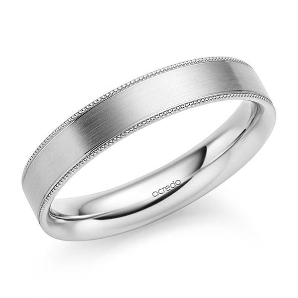 Trouwringen - Wit goud - S-1372-1
