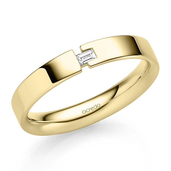 Trouwringen - Geel goud - S-1315-4