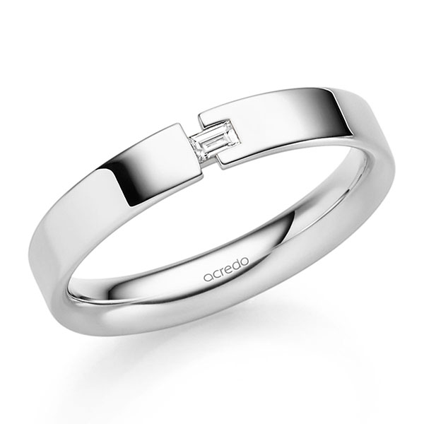 Trouwringen - Wit goud - S-1315-6