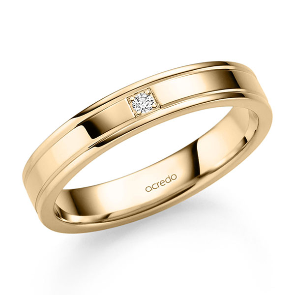 Trouwringen - Rosé goud - S-1318-3