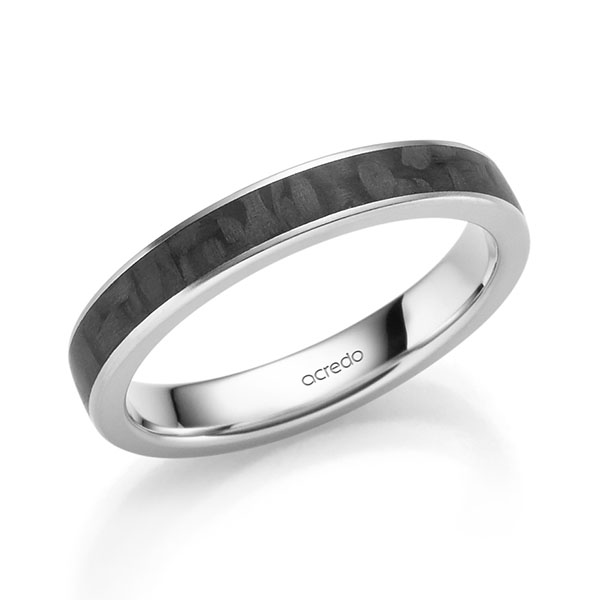 Trouwringen - Wit goud - S-1308-12