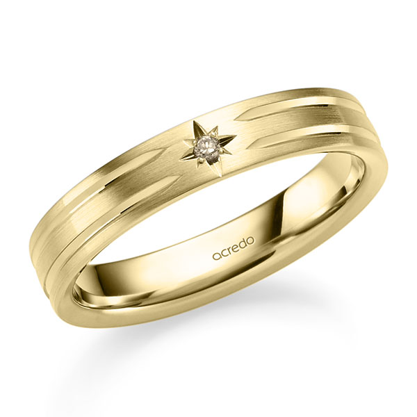 Trouwringen - Geel goud - A-2670-4