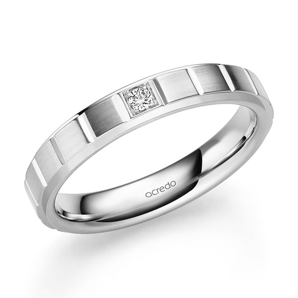 Trouwringen - Wit goud - A-2490-6