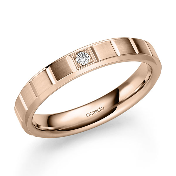 Trouwringen - Rood goud - A-2490-1