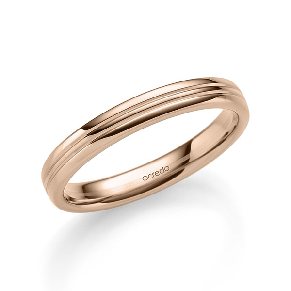 Trouwringen - Rood goud - A-2918-9