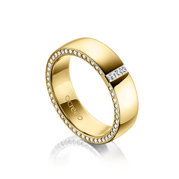 Trouwringen - Geel goud - A-1496-7