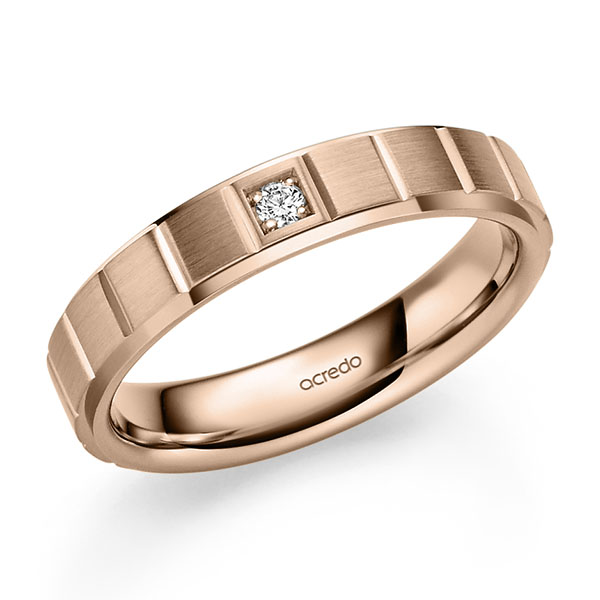 Trouwringen - Rood goud - A-2491-1