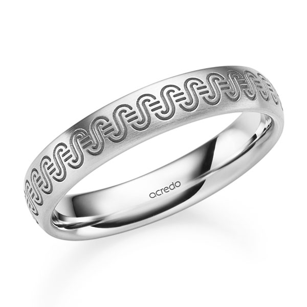 Trouwringen - Wit goud - A-2689-1