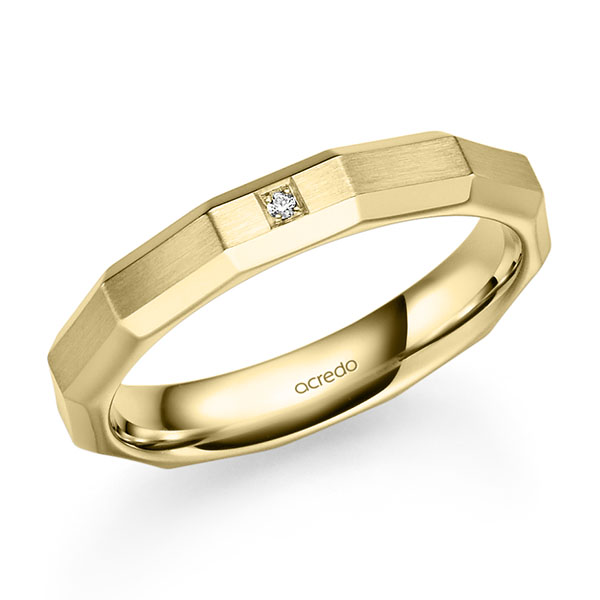 Trouwringen - Geel goud - A-2489-4