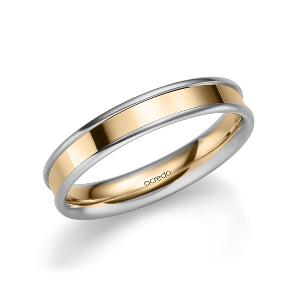 Trouwringen - Rosé goud/Platina - A-2211-2