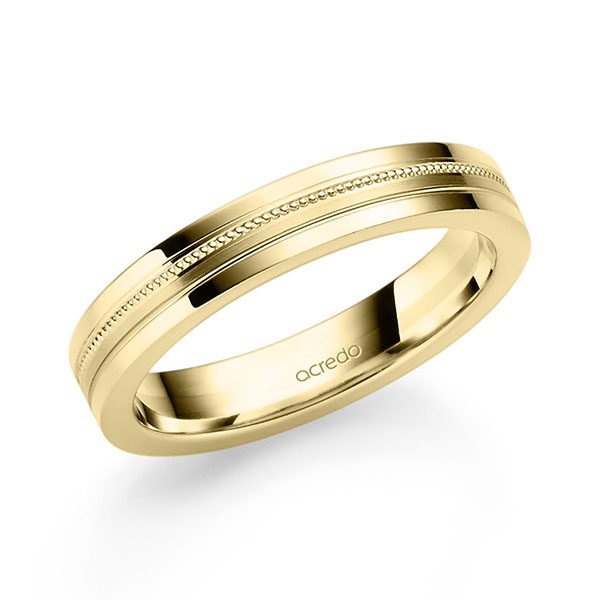 Trouwringen - Geel goud - S-1320-4