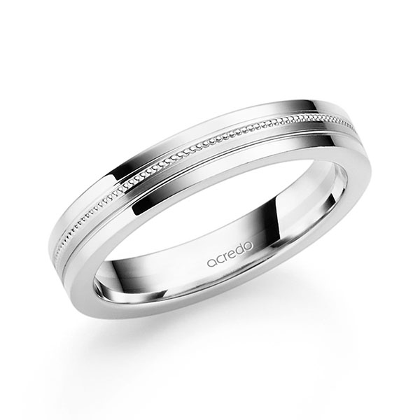Trouwringen - Wit goud - S-1320-6