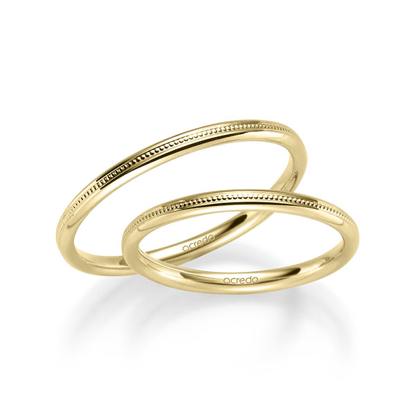 Trouwringen - Geel goud - S-1270-1
