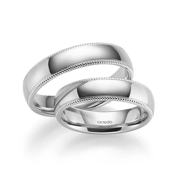 Trouwringen - Wit goud - S-1276-9