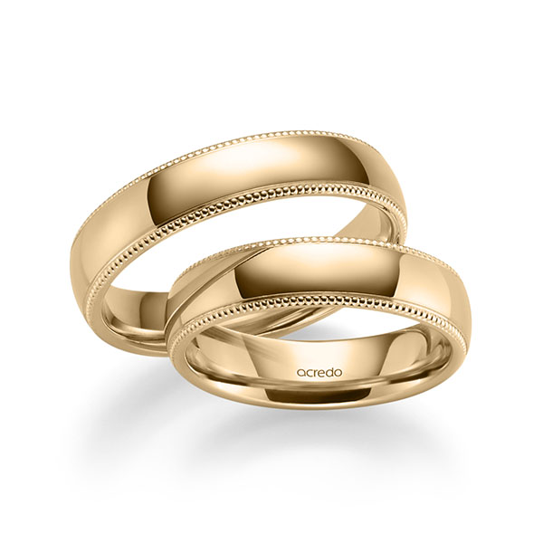 Trouwringen - Rosé goud - S-1276-7