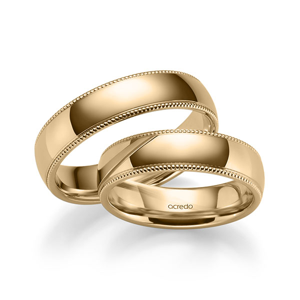 Trouwringen - Rosé goud - S-1277-7