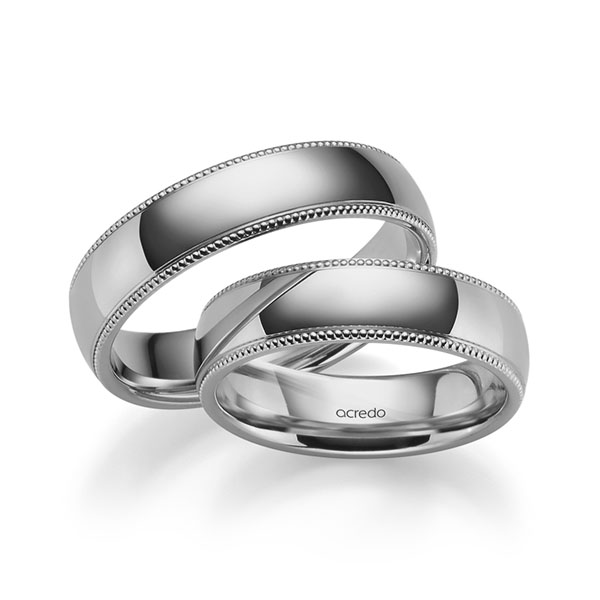 Trouwringen - Platina - S-1277-6