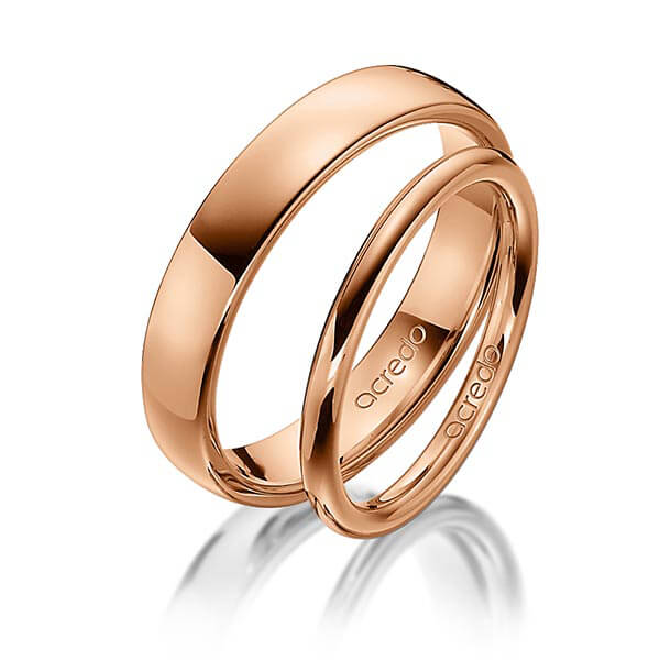 Trouwringen - Rood goud - A-1369-5