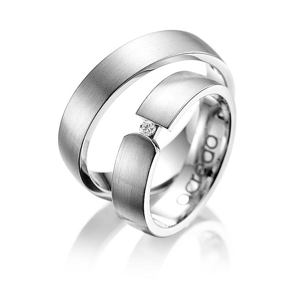 Trouwringen - Wit goud - A-1069-11