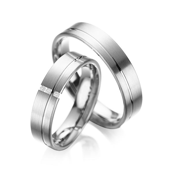 Trouwringen - Wit goud - A-1037-13