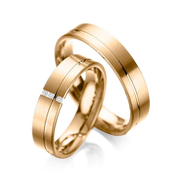 Trouwringen - Rosé goud - A-1037-9