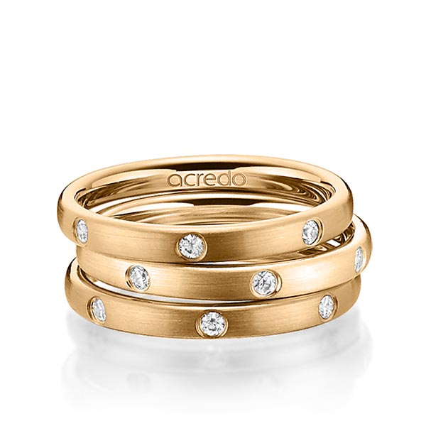 Trouwringen - Rosé goud - A-1450-2