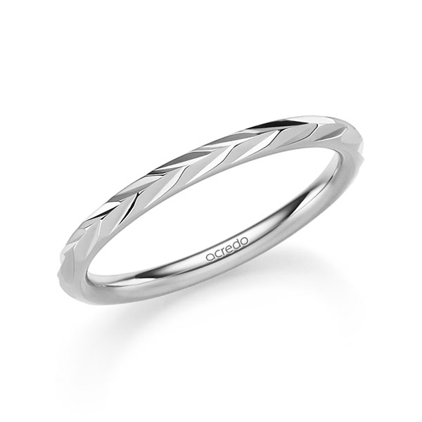 Trouwringen - Wit goud - A-2700-7