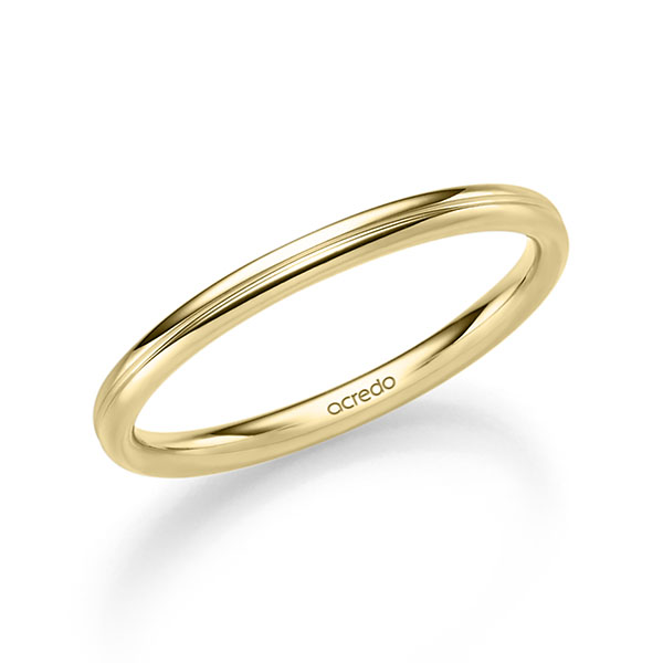 Trouwringen - Geel goud - A-2537-6