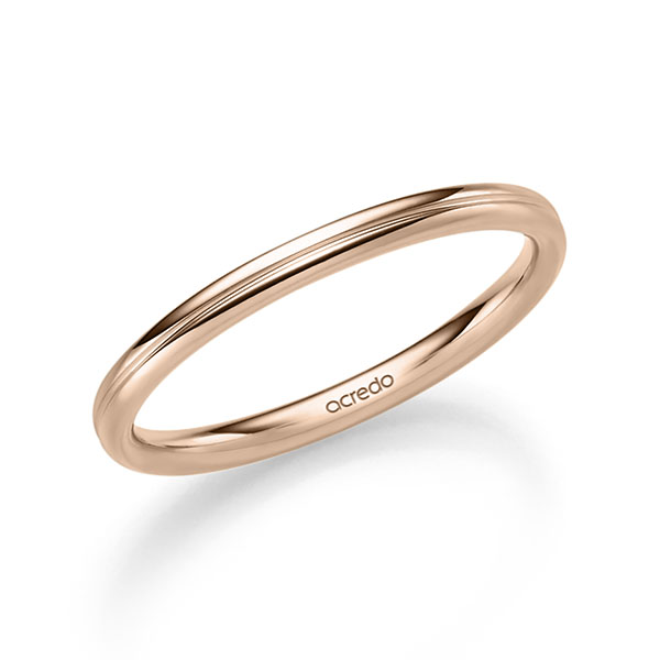 Trouwringen - Rood goud - A-2537-8