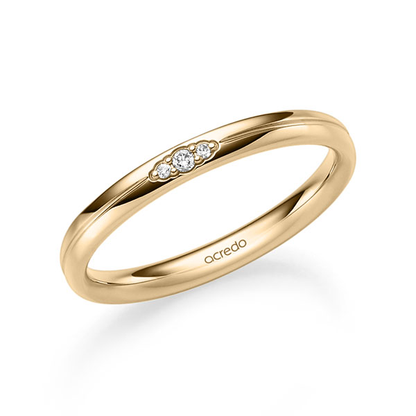 Trouwringen - Rosé goud - A-2535-4