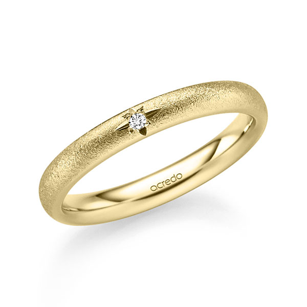 Trouwringen - Geel goud - S-1344-4