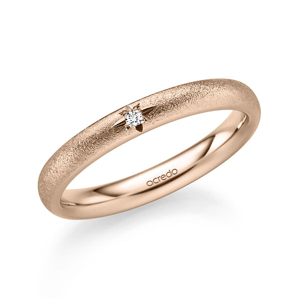 Trouwringen - Rood goud - S-1344-5