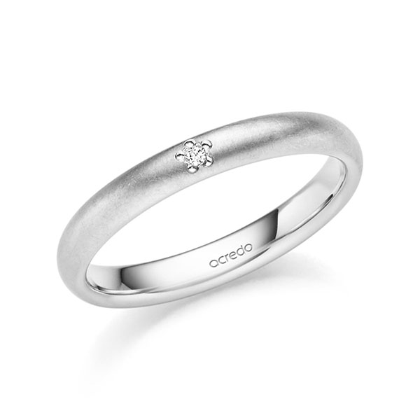 Trouwringen - Wit goud - A-2970-5