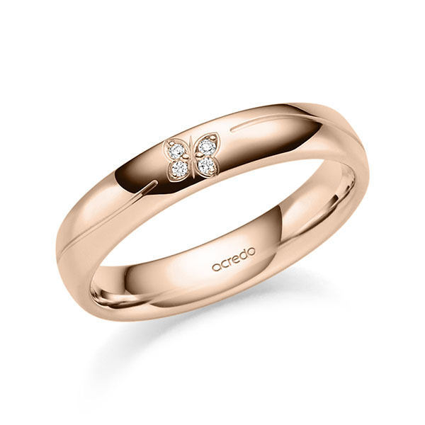 Trouwringen - Rood goud - A-2971-5