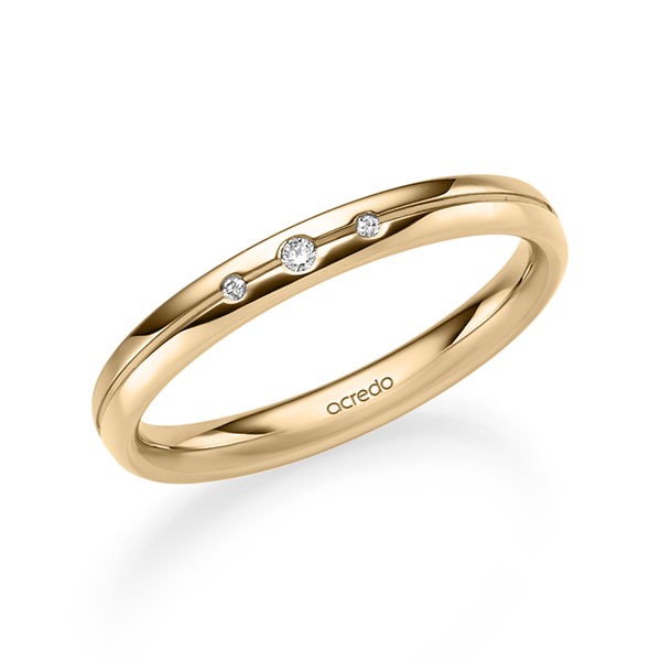 Trouwringen - Rosé goud - A-2539-7