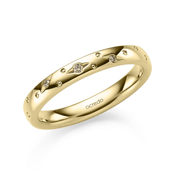 Trouwringen - Geel goud - A-2662-4